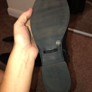 Gianni Bini black riding boots